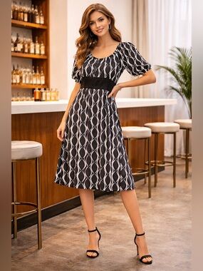 Guess Short Sleeve Dress